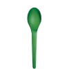 6" Green Spoon - Plantware® High-Heat Utensils